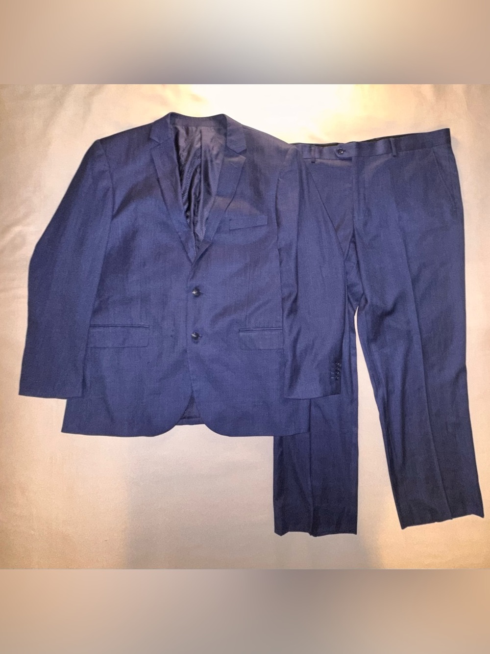 Bocaccio Classic Men's Navy Blue Two-Piece Suit
